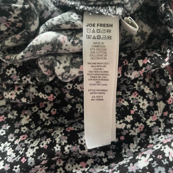 Joe Fresh Floral Sleep Shorts Size XL - Picture 3 of 8